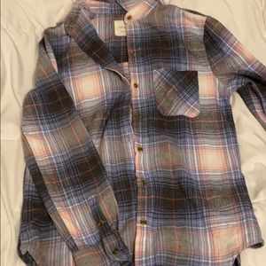 Plaid long sleeve